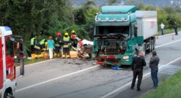 teška prometna nesreća, pogibija