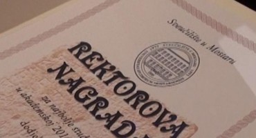  Sveučilište u Mostaru: Otvoren natječaj za dodjelu Rektorove nagrade 