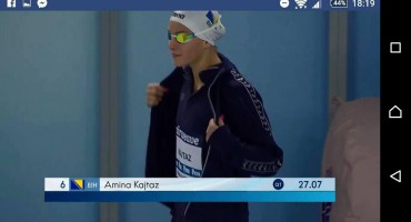 amina kajtaz, plivanje