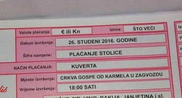Mladenci iz Imotskog kreatori najorginalnije pozivnice za pir