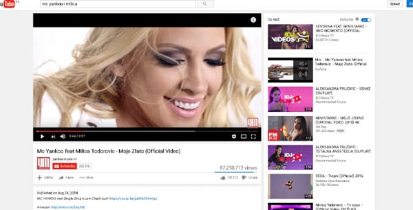 youtube milica