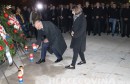 Mostar: Polaganje vijenaca u spomen hrvatskim braniteljima ispred Hrvatskog doma hercega Stjepana Kosače