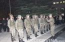 Mostar: Polaganje vijenaca u spomen hrvatskim braniteljima ispred Hrvatskog doma hercega Stjepana Kosače