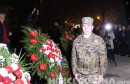 Mostar: Polaganje vijenaca u spomen hrvatskim braniteljima ispred Hrvatskog doma hercega Stjepana Kosače