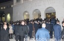 Mostar: Polaganje vijenaca u spomen hrvatskim braniteljima ispred Hrvatskog doma hercega Stjepana Kosače