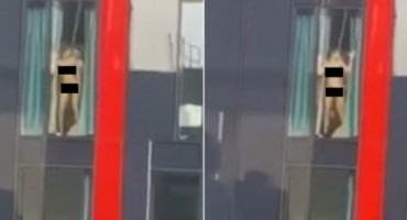 Mladi par imao divlji seks na prozoru dok ih je gledala kompletna ulica