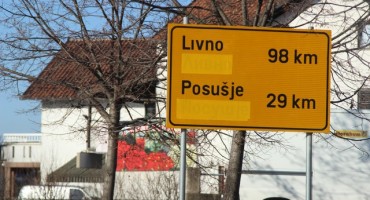 Zapadna Hercegovina bez ćirilice na prometnicama