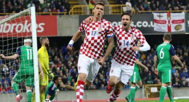 Mandžukić, vatreni Hrvatska, Sj. Irska - Hrvatska 