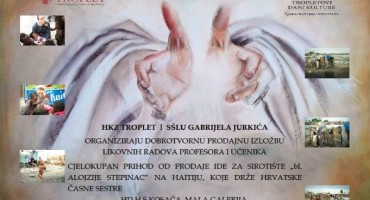 Humanitarna prodajna izložba likovnih radova za sirotište Bl. Alojzija Stepinca na Haitiju