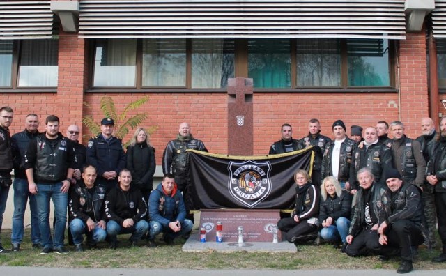 Moto klub Veterani Croatia  za Vukovar