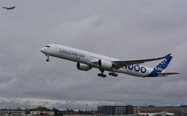 Pogledajte probni let 'Airbus A-350-1000', najvećeg zrakoplova u Europi
