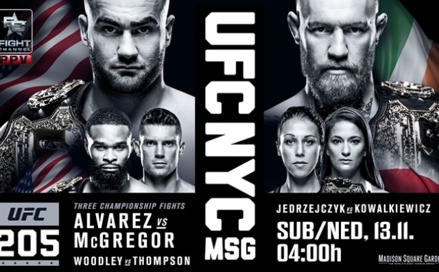 Ovo ne smijete propustiti: UFC 205: Alvarez vs. McGregor