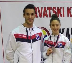 Karate Klub Široki Brijeg - Petra Zeljko osvojila srebreno odličje na Prvenstvu Hrvatske