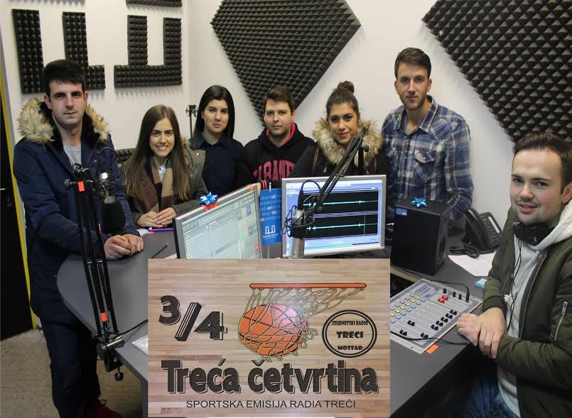 Ne propustite sportsku emisiju Treća četvrtina studentskog radija Treći
