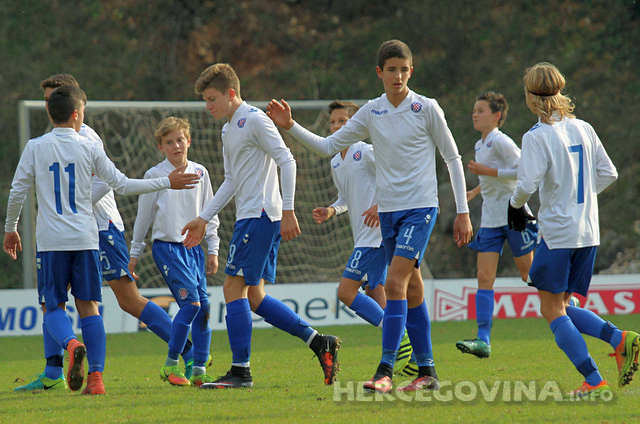 Pioniri i kadeti Hajduka uvjerljivi u Imotskom
