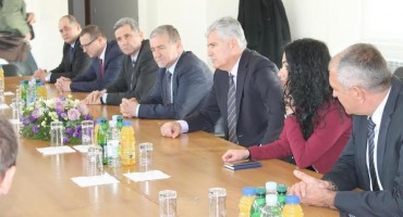 Hrvatski član Predsjedništva BiH i predsjednik HDZ-a BiH dr. Dragan Čović posjetio Usoru