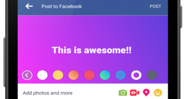 Uskoro šareni statusi na Facebooku