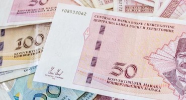 Siječanjska prosječna plaća u BiH iznosila je 846 KM