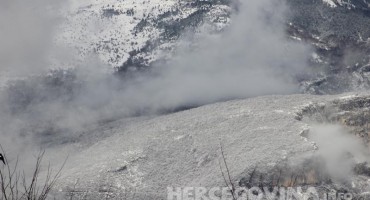 planine pod snijegom