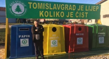 Postavljeni prvi reciklažni kontejneri u Tomislavgrad
