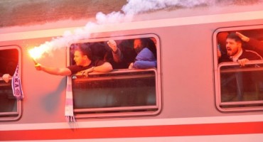 Bijeli vlak krenuo za Zagreb