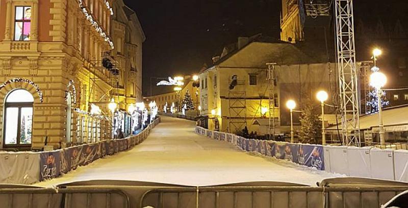 Od Kaptola do Manduševca napravljeno skijalište