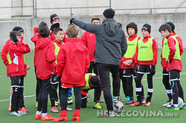 Mladi nogometaši Academice iz Sarajeva na pripremama u Međugorju