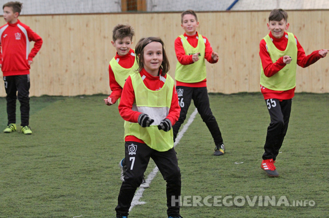 Mladi nogometaši Academice iz Sarajeva na pripremama u Međugorju