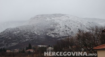 Meteorolozi bili u pravu! Snijeg na pragu Mostara 