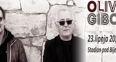 Mostar: Veliki koncert Olivera i Gibonnia na stadionu pod Bijelim Brijegom