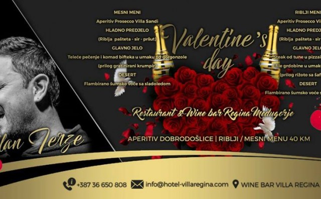 Wine Bar Regina Međugorje, Valentinovo