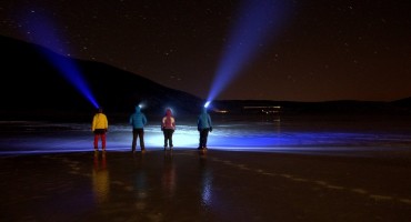 Čudesno: Blidinjske noći na zaleđenom jezeru pod zvjezdanim nebom