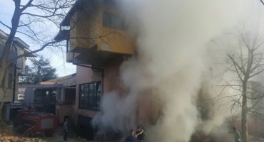 Grude: Zapalio se grudski hotel