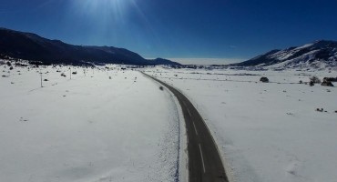 Zimska idila na skijalištu Risovac u parku prirode Bildinje