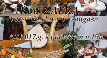 Večer gangaša, guslara i diplara kod Žaera u Posuškom Gracu