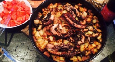 hobotnica s krumpirom