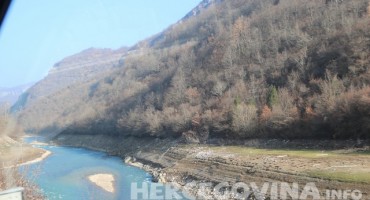 jablaničko jezero, nivo