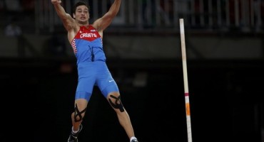 Ivan Horvat, skok s motkom, hrvatski atletičar 