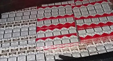 Nevesinje: Policija oduzela 2.000 kutija cigareta