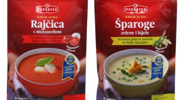 Najdraža okrjepa: Nagrađene i prepoznate Podravka juhe   