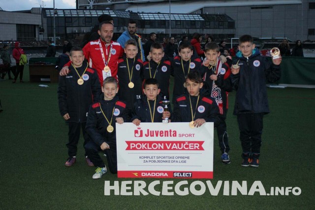 HŠK Zrinjski: Mladim Plemićima prvo i drugo mjesto na DFA Ligi