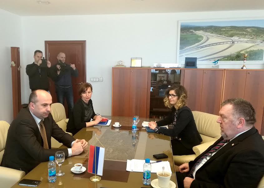 Sastanak Federalnog ministra prometa i komunikacija Denisa Lasića i Ministra saobraćaja i veze Republike Srpske Neđe Trninića