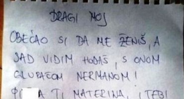 poruka, djevojka, BIH