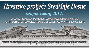 Objavljen program ovogodišnjeg Hrvatskog proljeća Središnje Bosne 