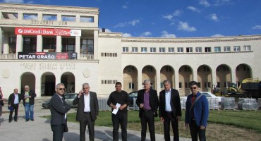 Dr. Dragan Čović u obilasku radova ispred Kosače