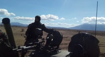 Livno - snimanje filma General vožnja tenkovima 