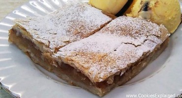 Lisnato s jabukama, recept, desert