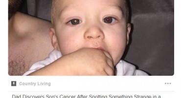 Otkrio da mu sin ima rak dok je gledao njegovu fotografiju 