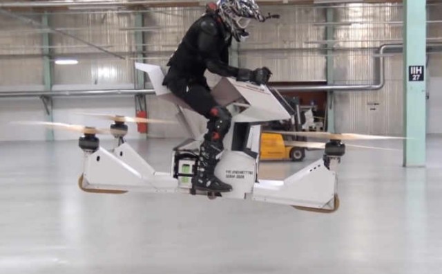 Ruska startup kompanija Hoversurf testirala je prvi leteći motocikl pod nazivom Scorpion 3