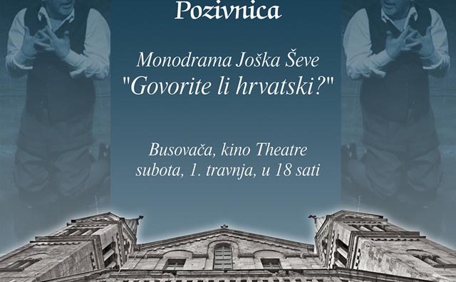 monodrama govorite li hrvatski